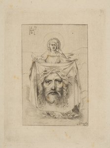 Saint Veronica with the Sudarium by Unbekannt