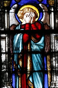 Sainte-Clotilde church. Angel by Unbekannt