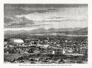 Salt Lake City, Utah, USA by Unbekannt