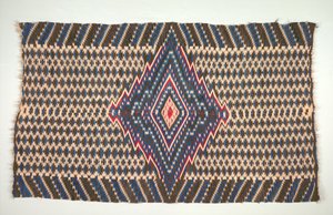 Saltillo Style Blanket Sarape, c. 1860-1875