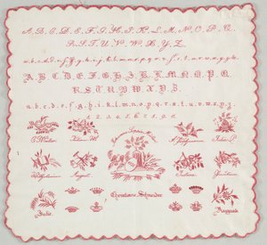 Sampler, 1831