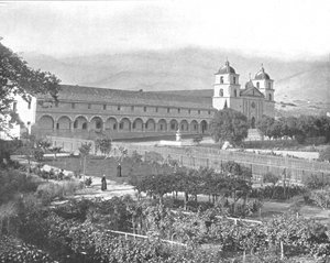 Santa Barbara Mission, California, USA