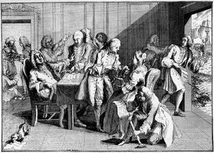 Satire on Walpole, 1738, 1910 by Unbekannt