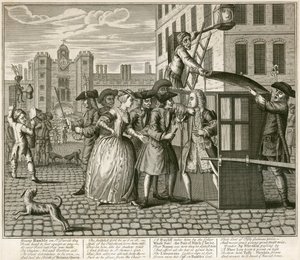 Satirical Print Depicting St James Palace, London