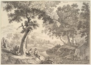 Satyrs in a Landscape
