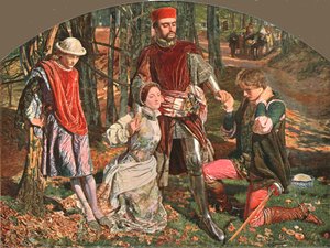 Scene from The Two Gentlemen of Verona, c1902 by Unbekannt