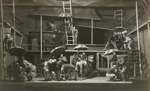 Scene from The Witch by Abraham Goldfaden, State Jewish Chamber Theater, Moscow
