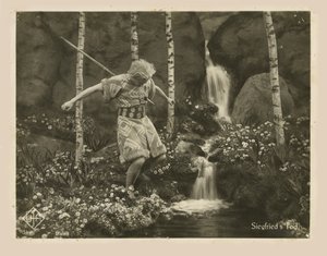 Scene from the film Die Nibelungen: Siegfried by Fritz Lang by Unbekannt