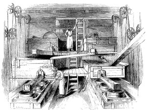 Scene in a Staffordshire pottery factory, c1851 by Unbekannt