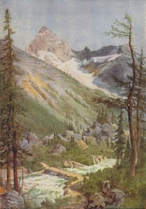 Scene in the Rocky Mountains, 1924