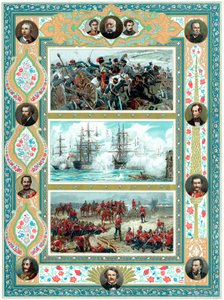 Scenes from British Military Engagements by Unbekannt