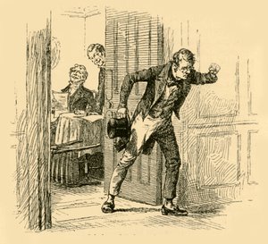 Schubert fled from the room