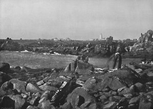 Scilly Islands - the Cove and Lighthouse, St. Agnes