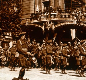 Scottish Soldiers, 14 July 1919