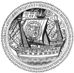 Seal and Autograph of the Lord High Admiral, Charles, Lord Howard of Nottingham