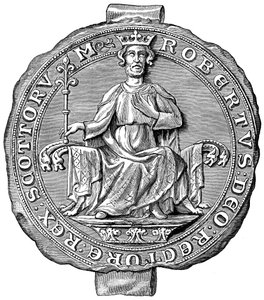 Seal of Robert the Bruce, King of Scotland by Unbekannt