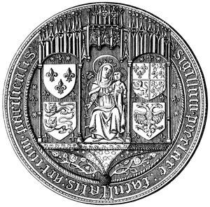 Seal of the Four Nations or the Faculty of Arts by Unbekannt