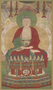 Seated Amitabha, late 1500s-early 1600s by Unbekannt