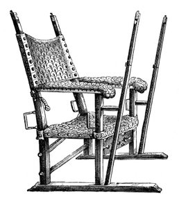 Sedan chair of Charles V, 14th century