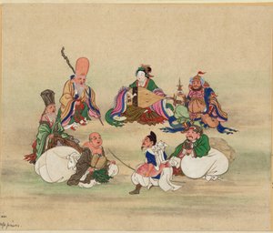 Seven Lucky Gods by Unbekannt