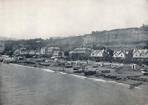 Shanklin - View of the Beach and the Heights