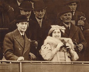 Sharing a Joke at Aintree by Unbekannt