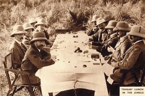 Shikar Lunch in the Jungle by Unbekannt