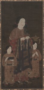 Shotoku Taishi and His Sons by Unbekannt