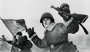Siege of Leningrad, January 1943 by Unbekannt