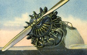 Siemens Sh 20 60 horse power aircraft engine