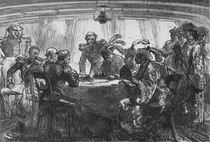 Signing the Treaty of Nanking, c1880