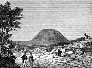 Silbury Hill, Wiltshire, England by Unbekannt