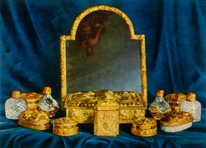 Silver-Gilt Toilet Service by Unbekannt