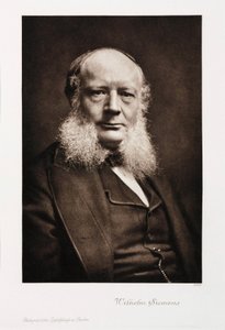Sir Charles William Siemens, German engineer, c 1860-1870