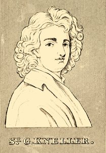 Sir. G. Kneller, 1646-1723, 1830 by Unbekannt