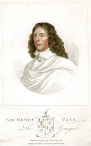 Sir Henry Vane the Younger, English statesman and author by Unbekannt