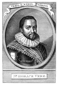 Sir Horace Vere, English soldier during the Thirty Years War by Unbekannt