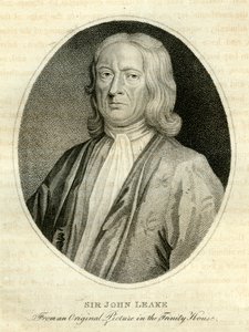 Sir John Leake, British Admiral, 18th Century