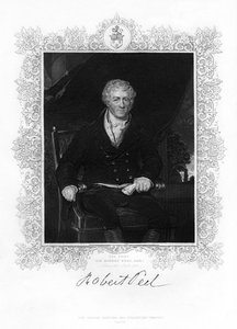 Sir Robert Peel, British Industrialist, 19th Century by Unbekannt