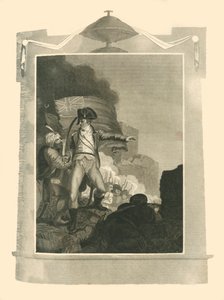 Sir Sidney Smith Defending the Breach at Acre, 1799 by Unbekannt
