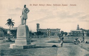Sir Stuart Steuart Baileys Statue, Dalhousie Square, Calcutta by Unbekannt