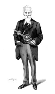 Sir William Crookes, English physicist and chemist, c 1900s