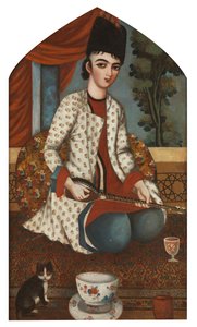 Sitar Player, c. 1830-1840 by Unbekannt