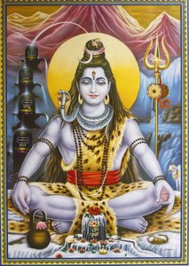 Sitting Shiva Picture, Rishikesh