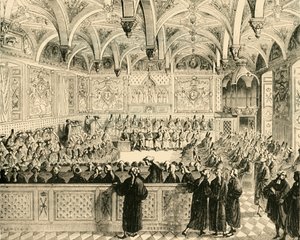 Sitting of the Parliament of Paris, 1890