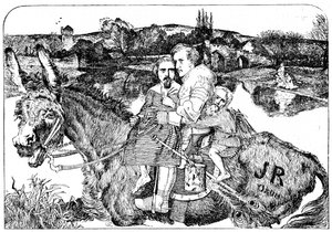 Skit on Sir Isumbras and the P.R.B., 1923 by Unbekannt