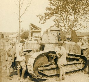 Small Renault tank