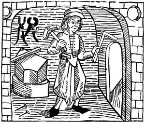Smith, 15th Century 1893 by Unbekannt