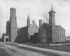 Smithsonian Institution, Washington D.C., USA, c1900 by Unbekannt