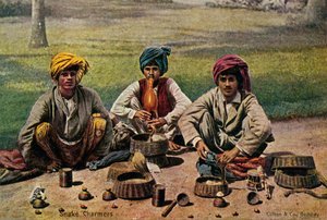 Snake Charmers, c1910 by Unbekannt